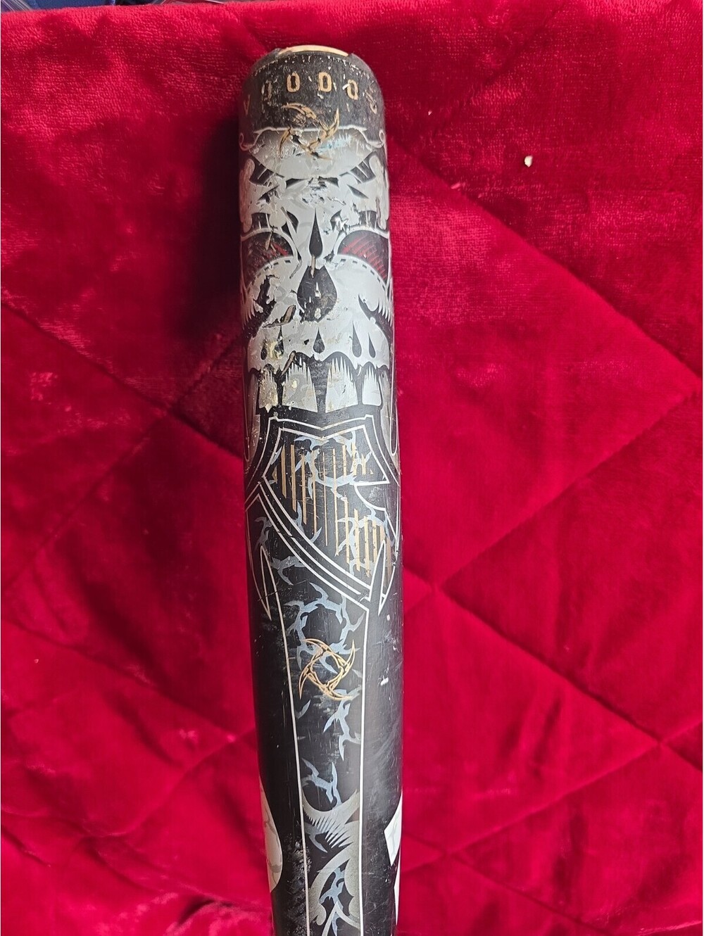 DeMarini VooDoo Half+Half Baseball Bat VDC12 SC4 Alloy Aluminum 32" 29 oz (-3)